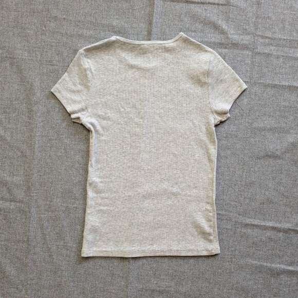 Cotton On Stretch Gray T-shirt - Picture 2 of 3